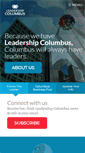 Mobile Screenshot of leadershipcolumbus.org